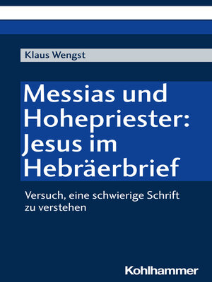 cover image of Messias und Hohepriester